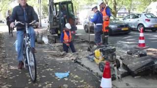 Opnieuw waterlek aan de Eikenlaan [upl. by Sidra]