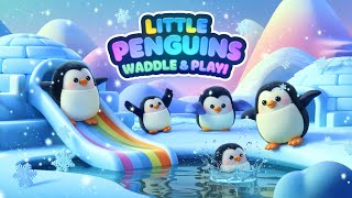 Little Penguins Waddle and Playquot 🎶\Baby Penguins Dancing and Having Fun 🐧 [upl. by Aicilaanna290]