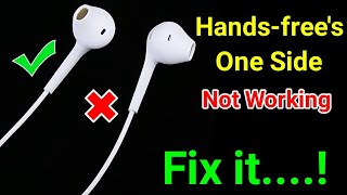 How to repair earphones if one is not workingEarphone repairElectronics project By Punit kumar [upl. by Melamie]