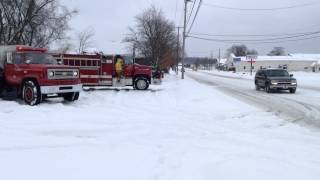 HAFD  Responding Structure Fire Christmas Day [upl. by Niamor]