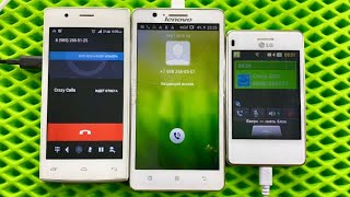 White Phones Fly FS 461 Lenovo S8 LG T370 Alarm Insane Incoming Outgoing Calls [upl. by Erkan167]