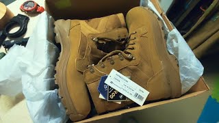 Garmont T8 Extreme EVO GTX Wide Boots AR 6701 army regulation compliant [upl. by Atnauq]