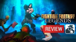 FIGHTING FANTASY LEGENDS  AppSpy Review [upl. by Martreb]