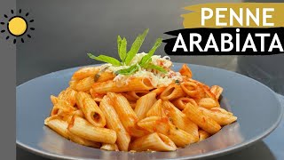 Domates Soslu Acı Makarna Penne Arabiata  Soslu Makarna Tarifi [upl. by O'Toole]