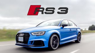 2018 Audi RS3 Review  The Best Hot Hatch That Isnt a Hatch [upl. by Solracesoj]