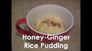 HoneyGinger Rice Pudding [upl. by Asseret]