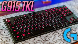 Logitech G915 TKL Sound Test Clicky Switches ASMR [upl. by Imotas902]