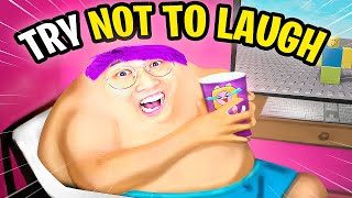 LANKYBOX EXTREME TRY NOT TO LAUGH CHALLENGE IMPOSSIBLE DIFFICULTY [upl. by Aziul307]