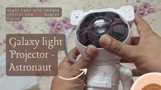 Unboxing amp Review Galaxy Light Projector  Stars nebula and milky way 🌌 projection like night Sky [upl. by Yanad]