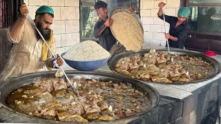 1200 Kg BIGGEST Kabuli Pulao Making In 2 HUGE POTS OVER THE WOOD FIRE  AFGHANI KABULI PULAO RECIPE [upl. by Sagerman724]