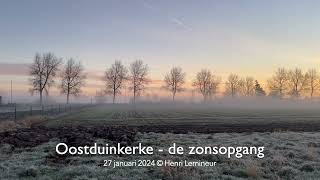 Oostduinkerke 27 januari 2024 [upl. by Adlai334]