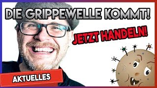 Grippewelle 👉 Was tun  Dazu die Unterschiede zwischen grippalem Infekt und Grippe [upl. by Eclud]