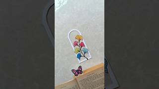 DIY bookmark 💛💕💙 artsyjayas art shorts [upl. by Einegue122]