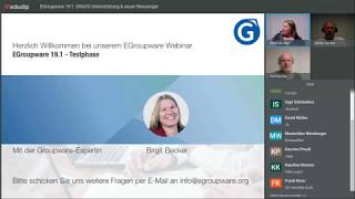 EGroupware 191  Ausblick auf die neue Version [upl. by Nesnar]