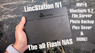 LincPlus LincStation N1  NAS Backups and File Server made EASY [upl. by Alyakam]