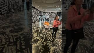 HIRSCHHORN MUSEUM LAURIE ANDERSON FOUR TALKS ART ROOM [upl. by Doherty]