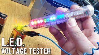 How to Make LED Voltage Tester work without batteries [upl. by Casey]