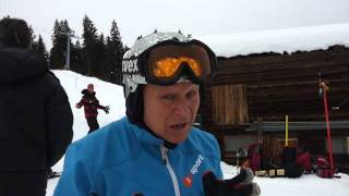 Slalom training of canadian skiteam in Kirchberg [upl. by Anaz]