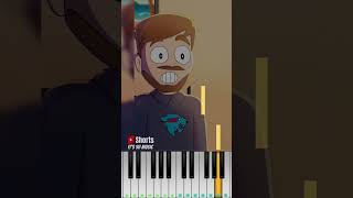 Sharing is caring  Part 2 TheToonTubers  Piano Tutorial [upl. by Nashbar]