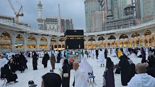 Makkah haram sharif  23 December 2023  kaaba live🔴☔  beautiful weather Makkah  Makkah official [upl. by Dane595]