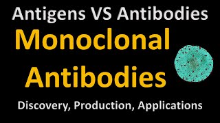 Antibodies Antigens Monoclonal Antibodies Advantages Production Types and Applications [upl. by Estevan]