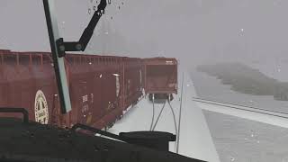 Casselton Train Derailment Train Simulator [upl. by Essy]