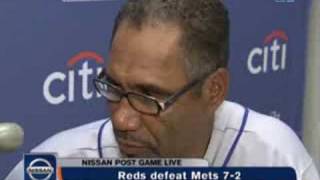 SNYtv  Post Game Jerry Manuel 07192008 [upl. by Ladnyk876]