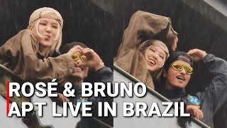 로제랑 브루노 마스가 브라질에서 APT 공연했어 ROSÉ amp Bruno Mars APT’ Live Performance in Brazil 2024 [upl. by Haerdna580]