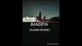 BANDEYA  slowed reverb  lofi 💔🎵 [upl. by Darooge188]