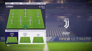 FIFA 18 Juventus review  Best formation Best tactics and instructions [upl. by Yhtomot146]