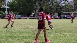 Redcliffe Dolphins U15s div 2 v Brighton Rosters [upl. by Bunde]