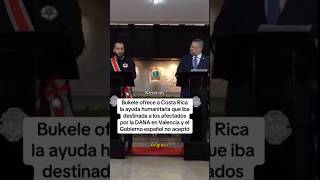 COSTA RICA OFRECE PERSONAL PARA AYUDAR A LOS AFECTADOS POR LA DANA PERO ESPAÑA LO RECHAZO😱INCREIBLE [upl. by Nodnrb]