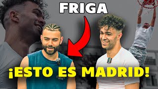 JUEGO CONTRA EL MEJOR YOUTUBER DE BALONCESTO DEL MUNDO 🔥 FRIGA EN ESPAÑA [upl. by Nosam]