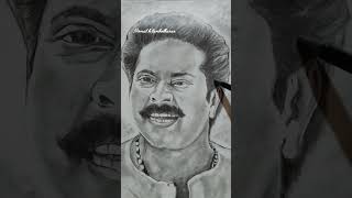 mammoottyvallietanarakkalmadavanunnidrawing keralaart [upl. by Letha]