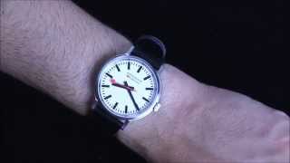 Mondaine Stop2Go Watch Review  aBlogtoWatch [upl. by Ranique734]