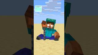 HELP Herobrine Concentrate friendship shorts trending anime [upl. by Bennett41]