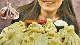 ASMR  MUKBANG  Khinkali  Georgian National Cuisine 🇬🇪 🥟🥟 dumplings khinkali [upl. by Klockau]