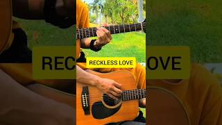 Reckless Love  Guitar Intro RiffTabsChordsStrumming reckless recklesslove chords guitar [upl. by Ahgem51]