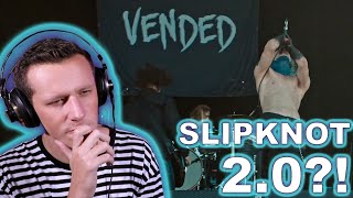 SLIPKNOT 20  Metal Vocalist Reacts to Ded To Me by Vended [upl. by Petite]