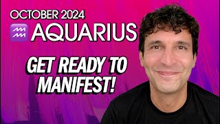 Aquarius October 2024 Get Ready to Manifest [upl. by Payne731]