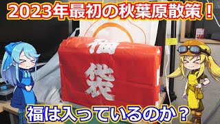 【福袋開封】残り物には福がある！？1月4日に新年一発目の秋葉原散策に行ってきました！＋ジャンクショップの初売り報告＆福袋開封！【アキバ散策】 [upl. by Yrotciv]