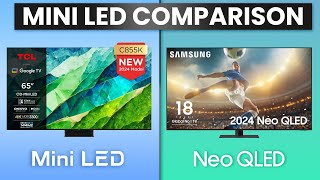 MINI LED TV Comparison  TCL C855K vs Samsung QN95D [upl. by Philbin541]