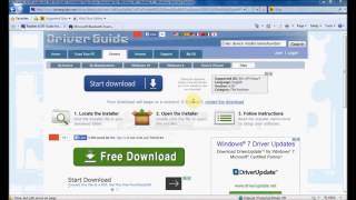 How To Download and Install Drivers using DriverGuide Windows 10 8 7 XP amp more [upl. by Ilarin474]