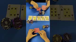 WE POKER The opponent is very aggressive foryou casino whowins poker [upl. by Durer]