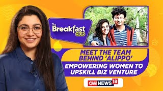 Meet Ayushi amp Nikhil Dynamic Duo Behind Alippo Learning Bengalurubased Upskilling App  News18 [upl. by Inirt]