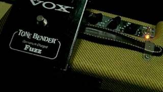 VOX Tone Bender Germanium Fuzz V829  Fender Tweed Champ Reveb and Jazzmaster [upl. by Yriek]