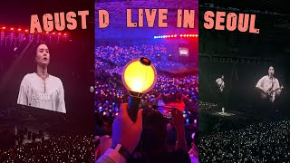 AGUST D LIVE IN SEOUL  DDay The Final Concert Vlog Day 2 [upl. by Rudie643]