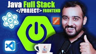 Java Full Stack Project Spring Boot  React  Java Full Stack Developer Series🔥 [upl. by Millian]