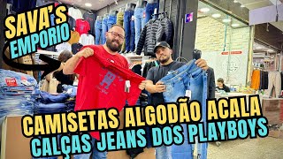 FORNECEDOR DE CAMISETAS E CALÇAS JEANS DE ALTA QUALIDADE E PREÇO MUITO BAIXO brás camisetas [upl. by Siesser]