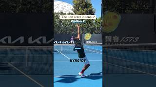 The BEST serve Isner Kyrgios or Cressy 🔝🎾 Tennis Isner Kyrgios [upl. by Turner534]